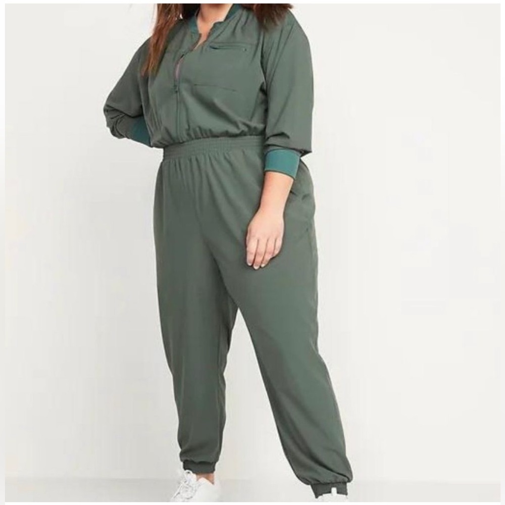 Jumpsuit Old Navy‎ StretchTech Green Size 4X